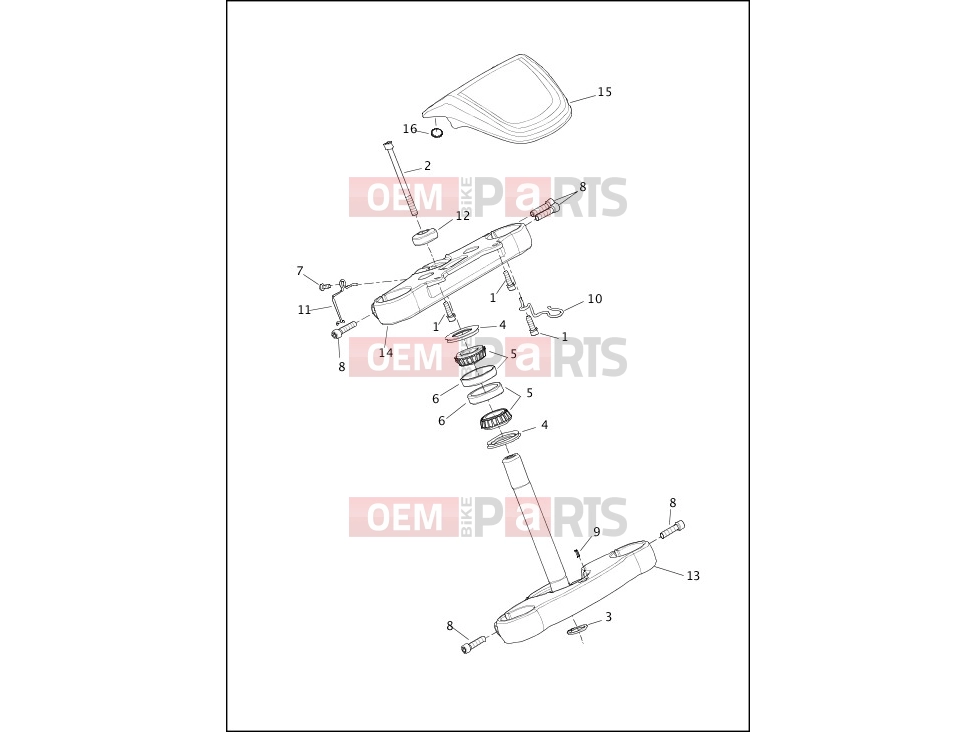 Harley-Davidson 2018 SOFTAIL SOFTAIL BREAKOUT  - FXBR FORK BRACKETS, FRONT - FXLR