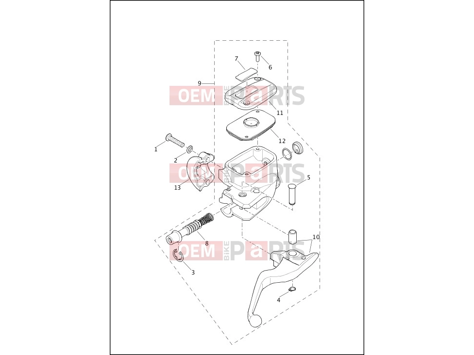 Harley-Davidson 2016 SOFTAIL FAT BOY  - FLSTF BRAKE CONTROL, FRONT