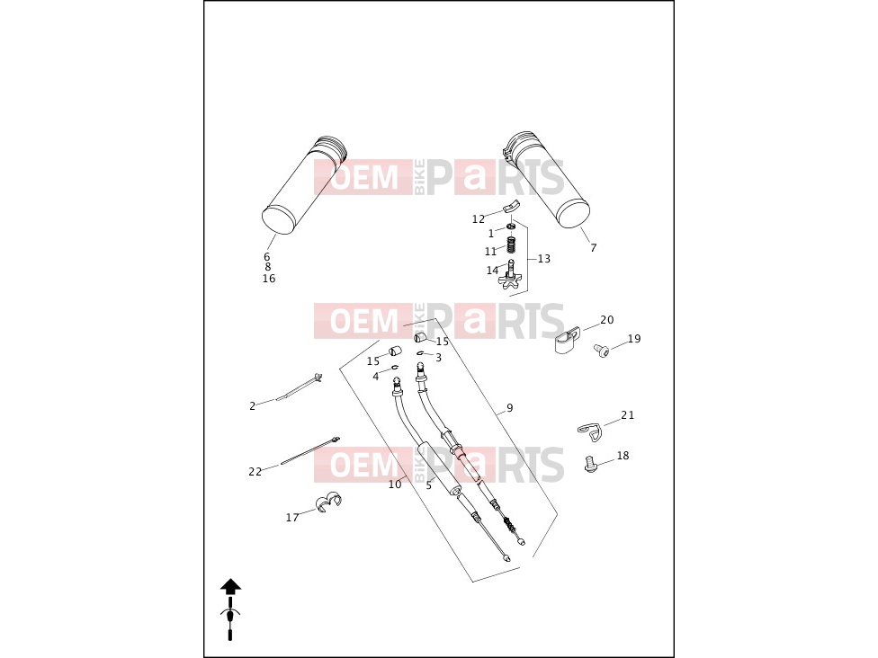 Harley-Davidson 2014 DYNA DYNA SWITCHBACK  - FLD 103 THROTTLE CONTROL