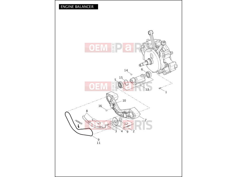 Harley-Davidson 2012 SOFTAIL FAT BOY  - FLSTF ENGINE BALANCER