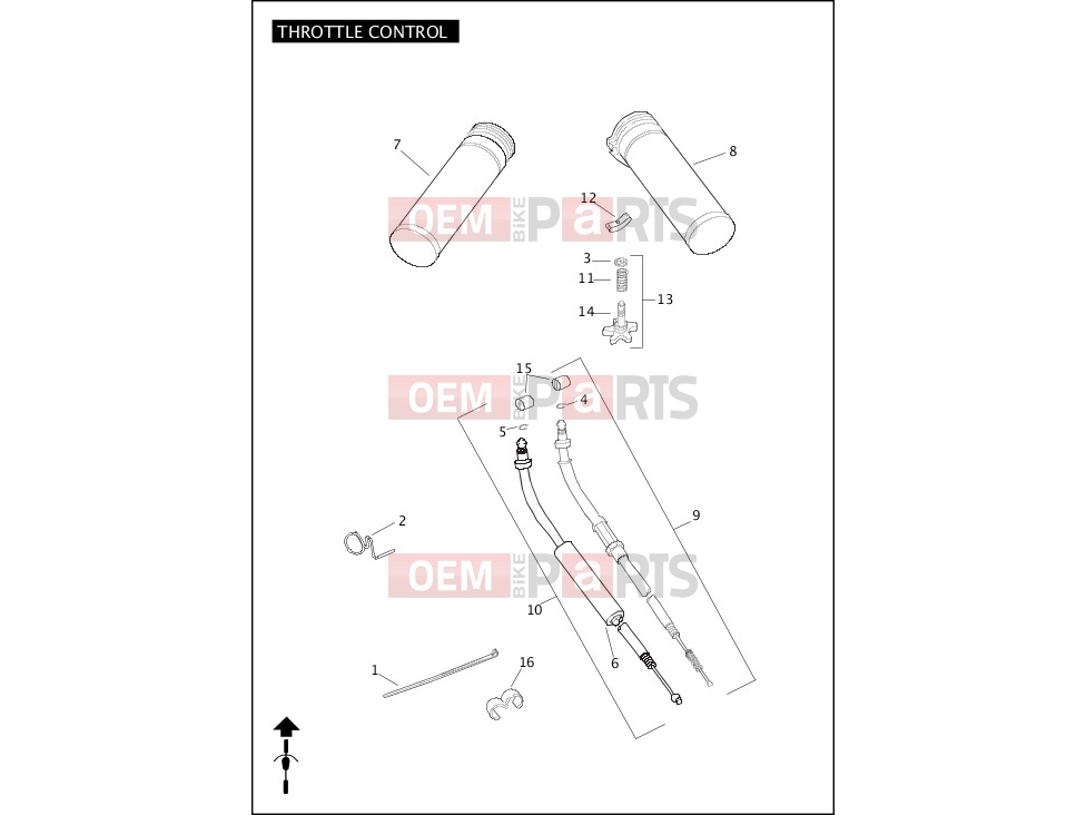 Harley-Davidson 2011 SOFTAIL FAT BOY  - FLSTF THROTTLE CONTROL