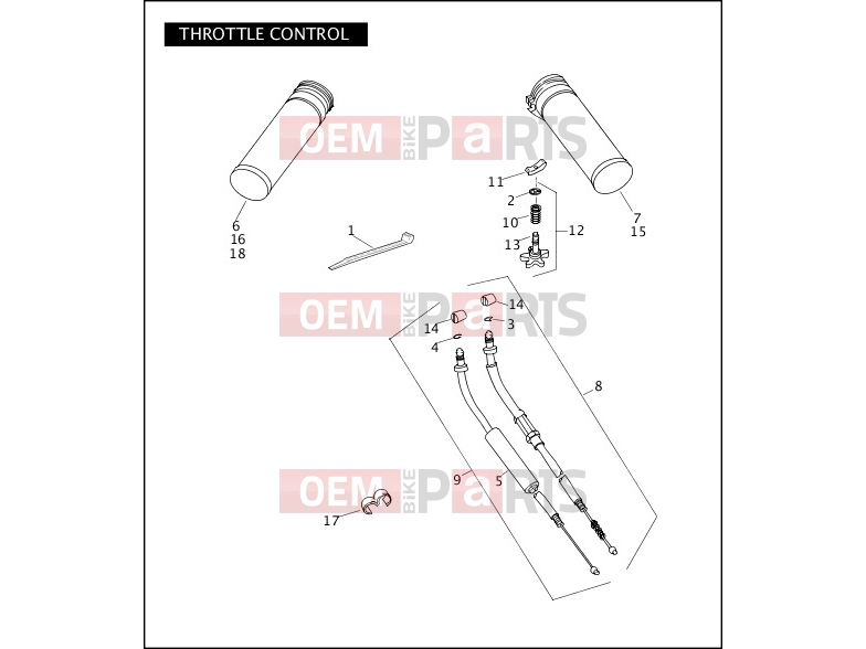 Harley-Davidson 2009 DYNA DYNA SUPER GLIDE  - FXD THROTTLE CONTROL