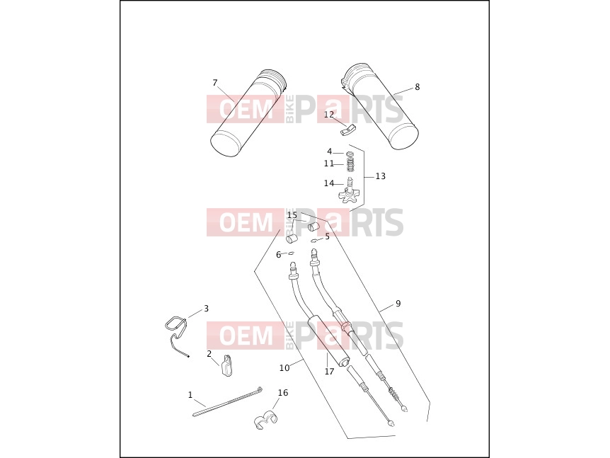 Harley-Davidson 2000 SOFTAIL SOFTAIL DEUCE  - FXSTD THROTTLE CONTROL