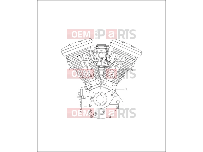 Harley-Davidson 1997 TOURING ELECTRA GLIDE CLASSIC  - FLHTC ENGINE