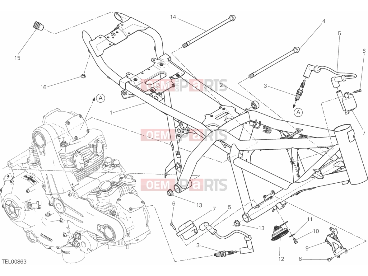 DUCATI 2016 Scrambler Icon FRAME