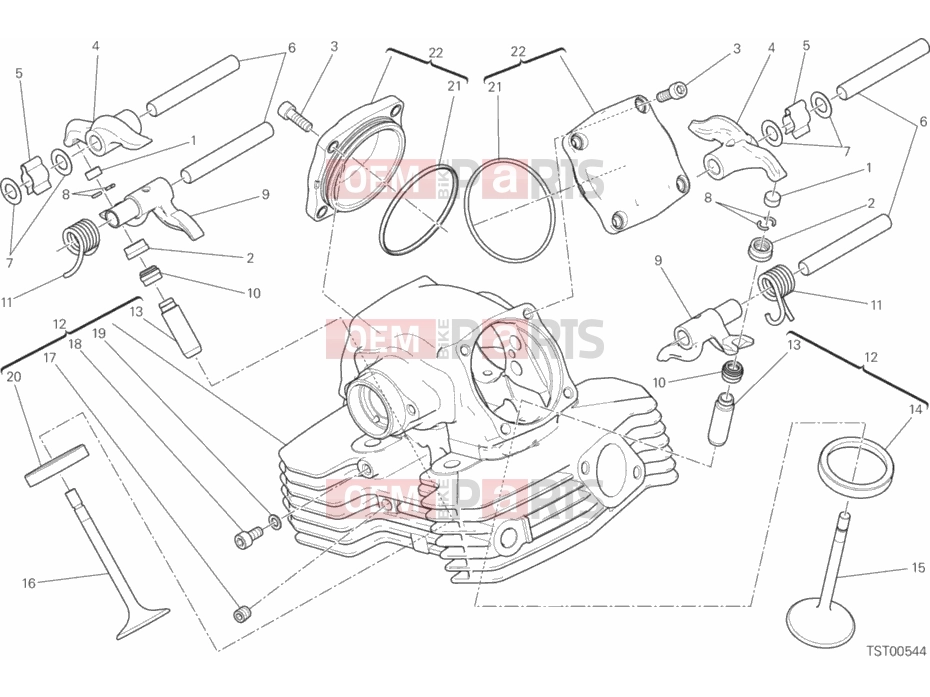DUCATI 2017 Scrambler Icon VERTICAL HEAD