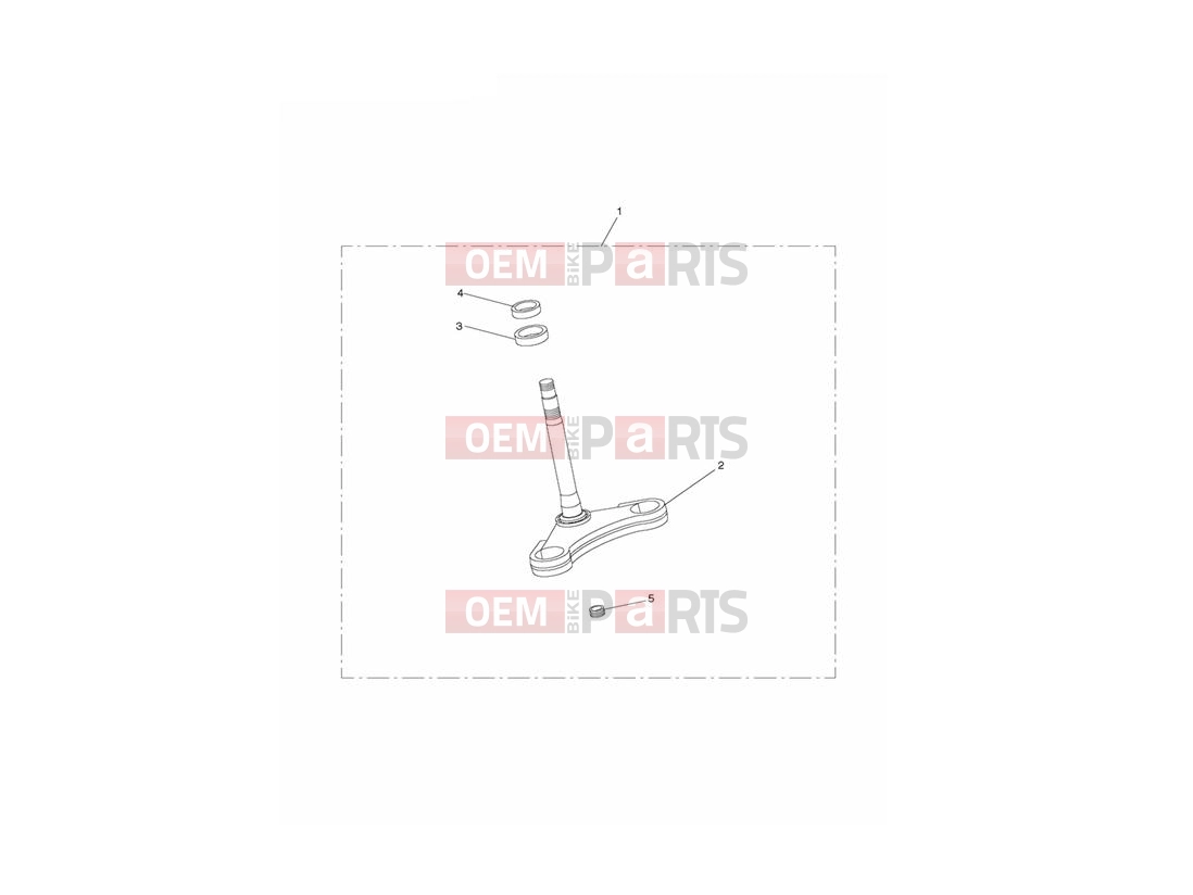 Triumph 2013 THUNDERBIRD Lower Yoke