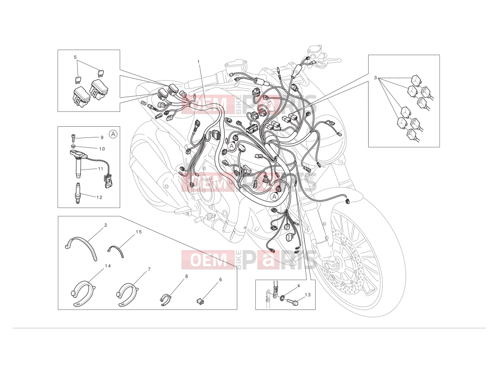DUCATI 2012 Diavel Chromo Electrical system 1