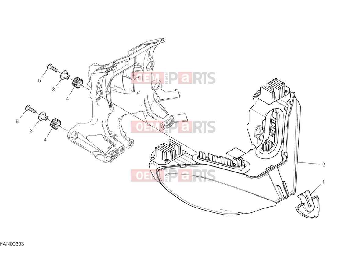 DUCATI 2024 Multistrada V4 RS Headlight