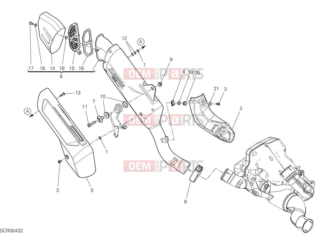 DUCATI 2024 Multistrada V4 RS Silencer