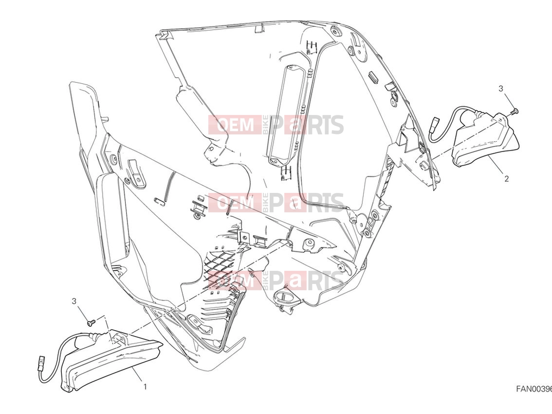 DUCATI 2024 Multistrada V4 RS Turn indicators