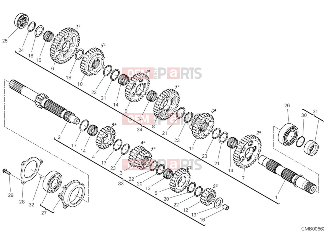 DUCATI 2024 Multistrada V4 RS Transmission
