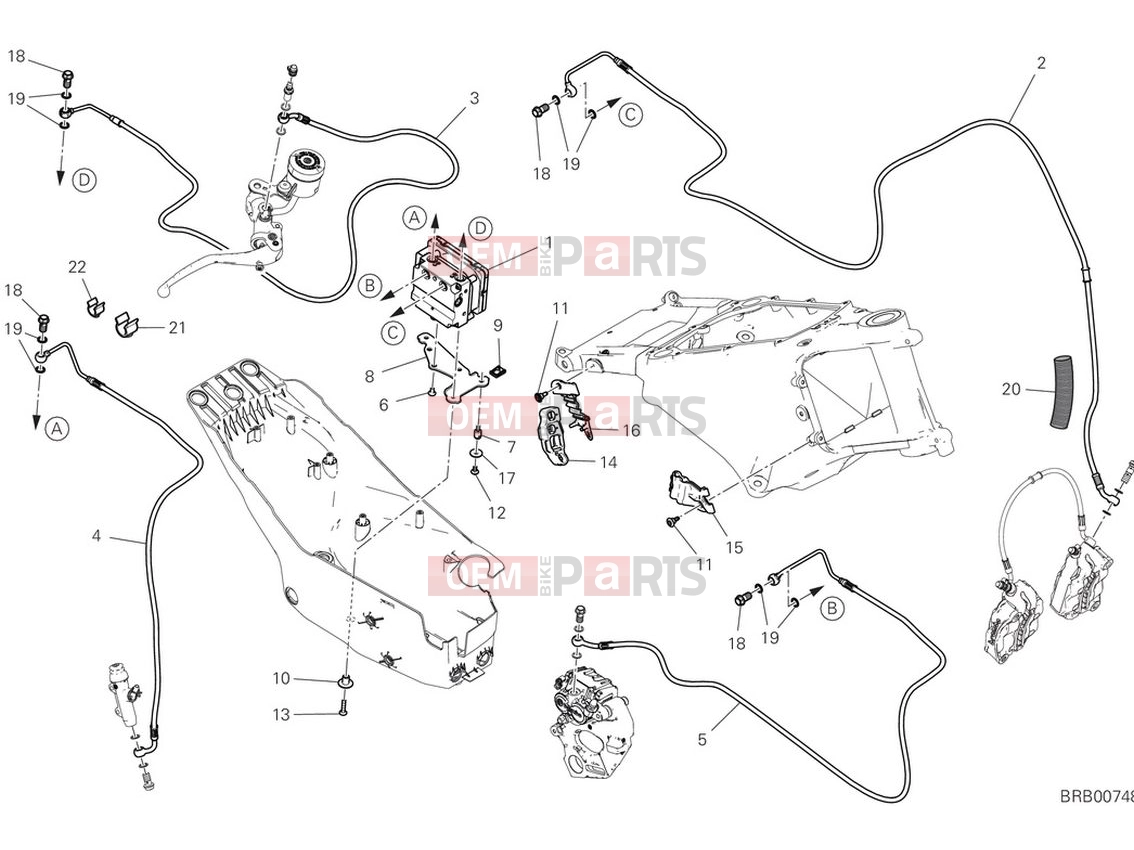 DUCATI 2022 Multistrada V4 S ABS System