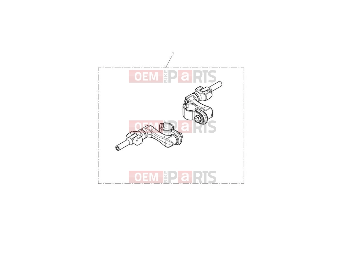 Triumph 2010 THUNDERBIRD Mount Adj. Assy, Pair