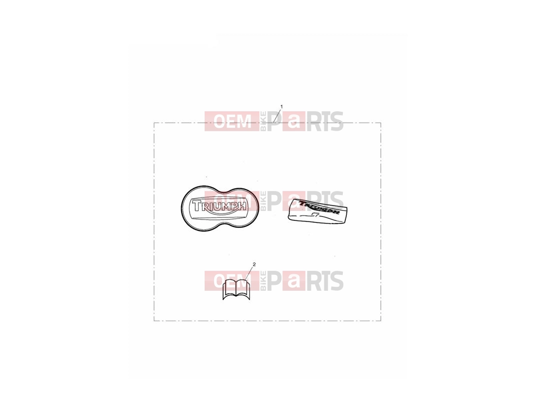 Triumph 2010 THUNDERBIRD Rear Caliper Cap