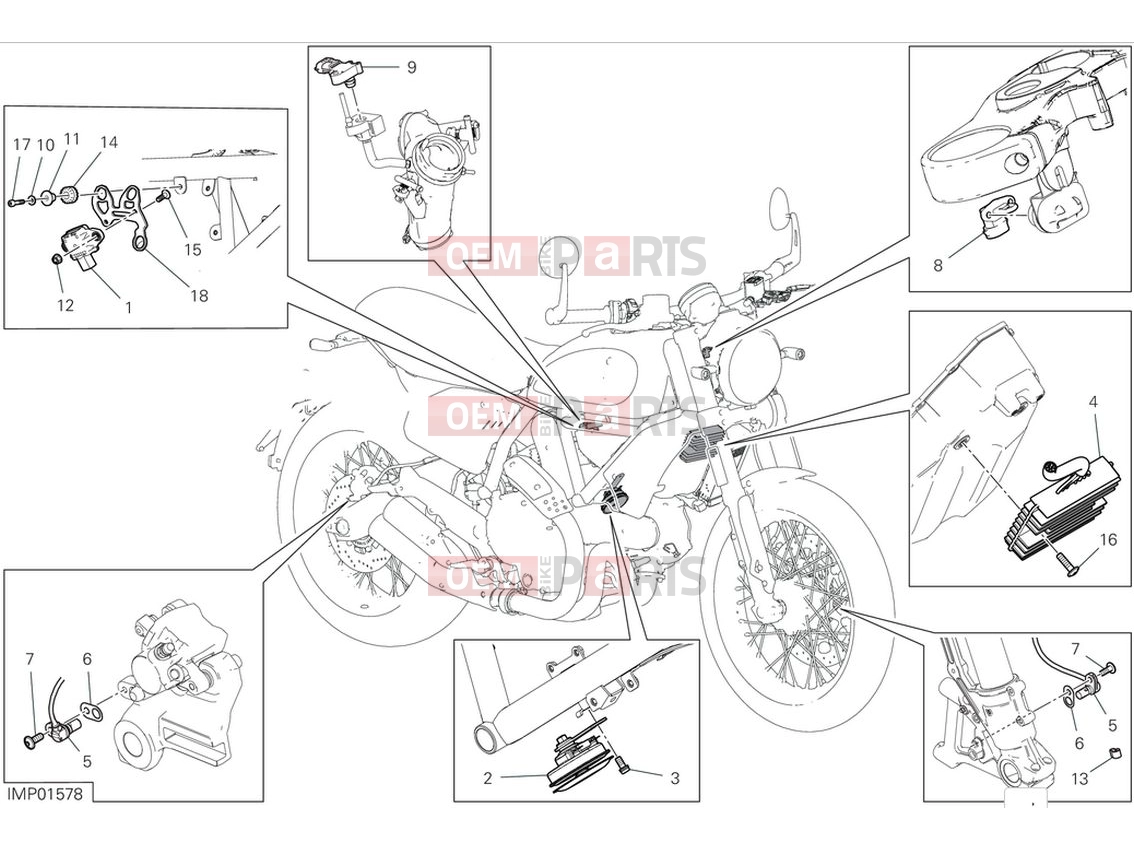 DUCATI 2024 Scrambler Nightshift Electrical devices (1)