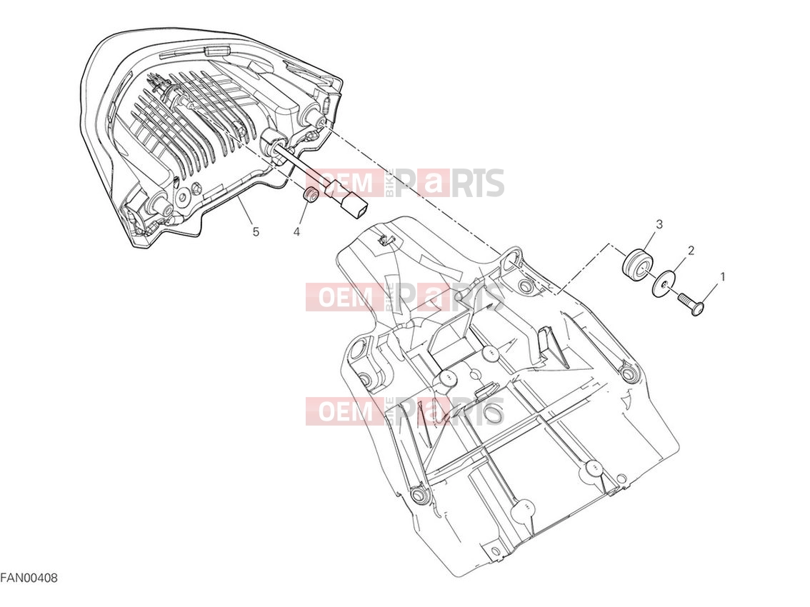 DUCATI 2022 Monster Tail Light