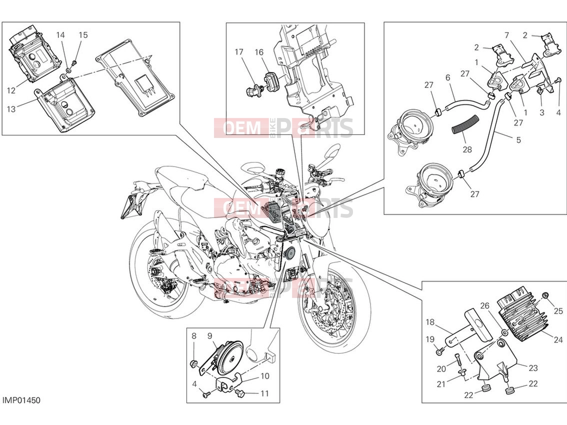 Control Units - Ducati Monster 2022