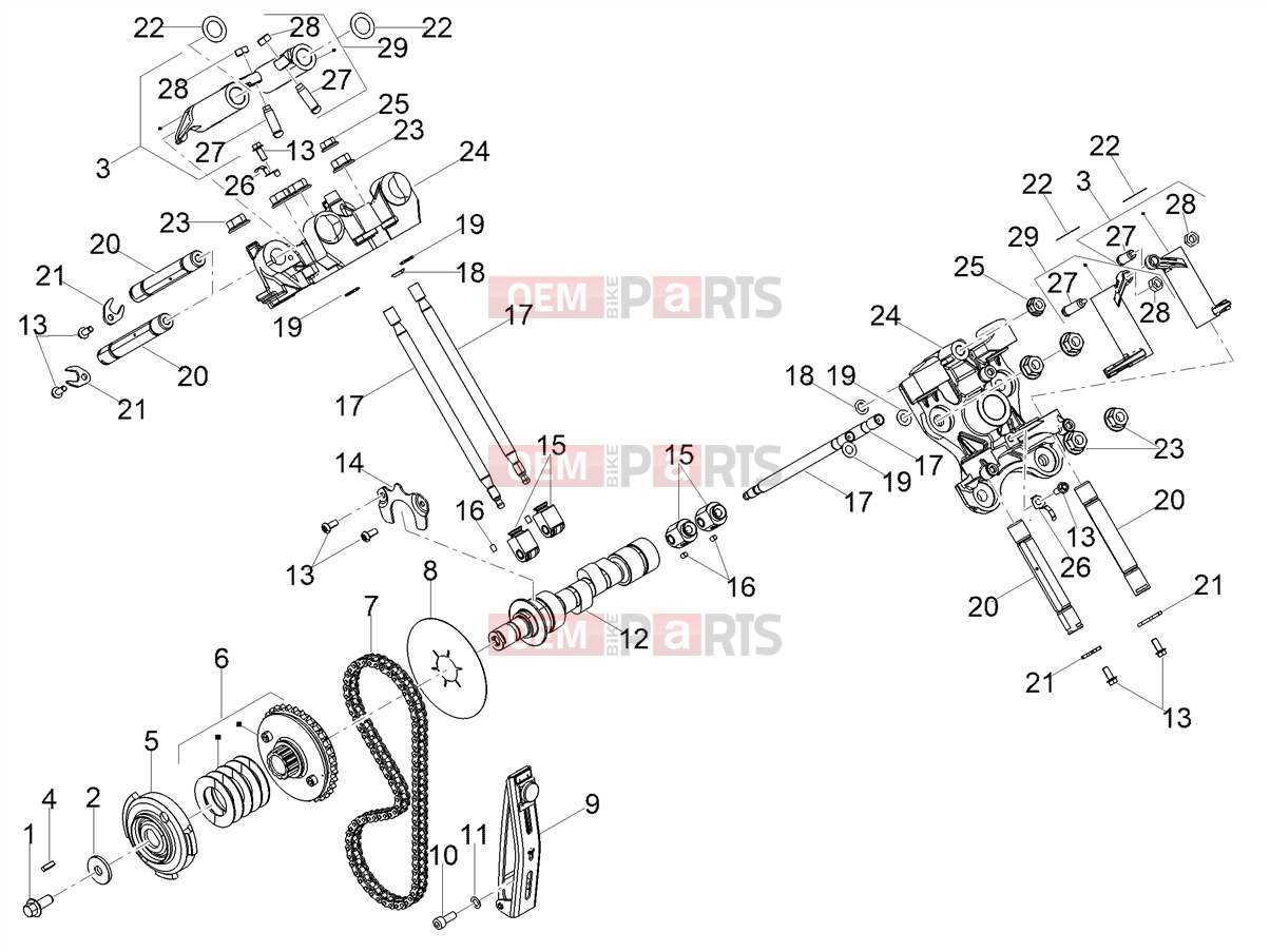 Engine » Timing system - Motoguzzi V85 TT E5+ (EU) 2024