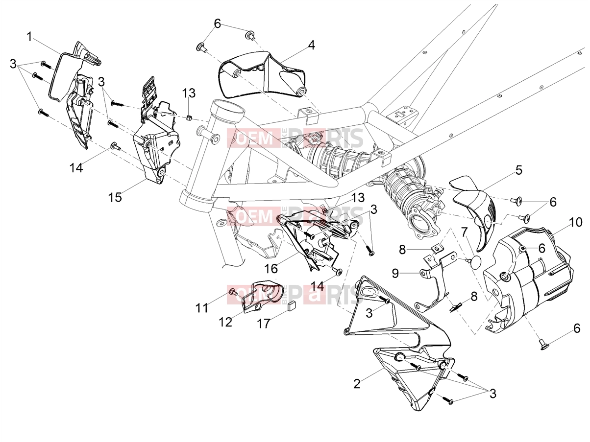 MOTOGUZZI V85 TT Strada E5+ (EU) Frame/bodywork » Protection