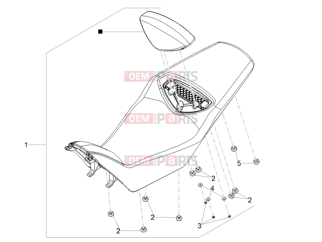MOTOGUZZI V85 TT Strada E5+ (EU) Body » Saddle