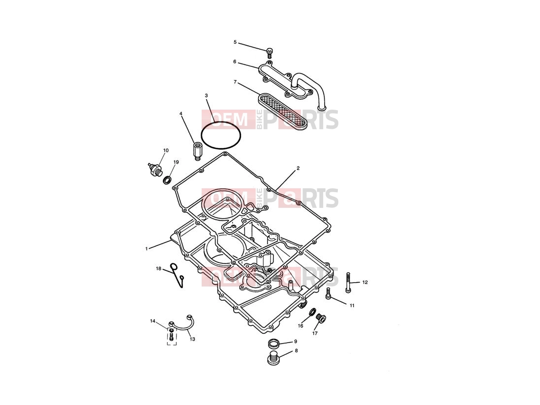 Triumph 2002 THUNDERBIRD Sump
