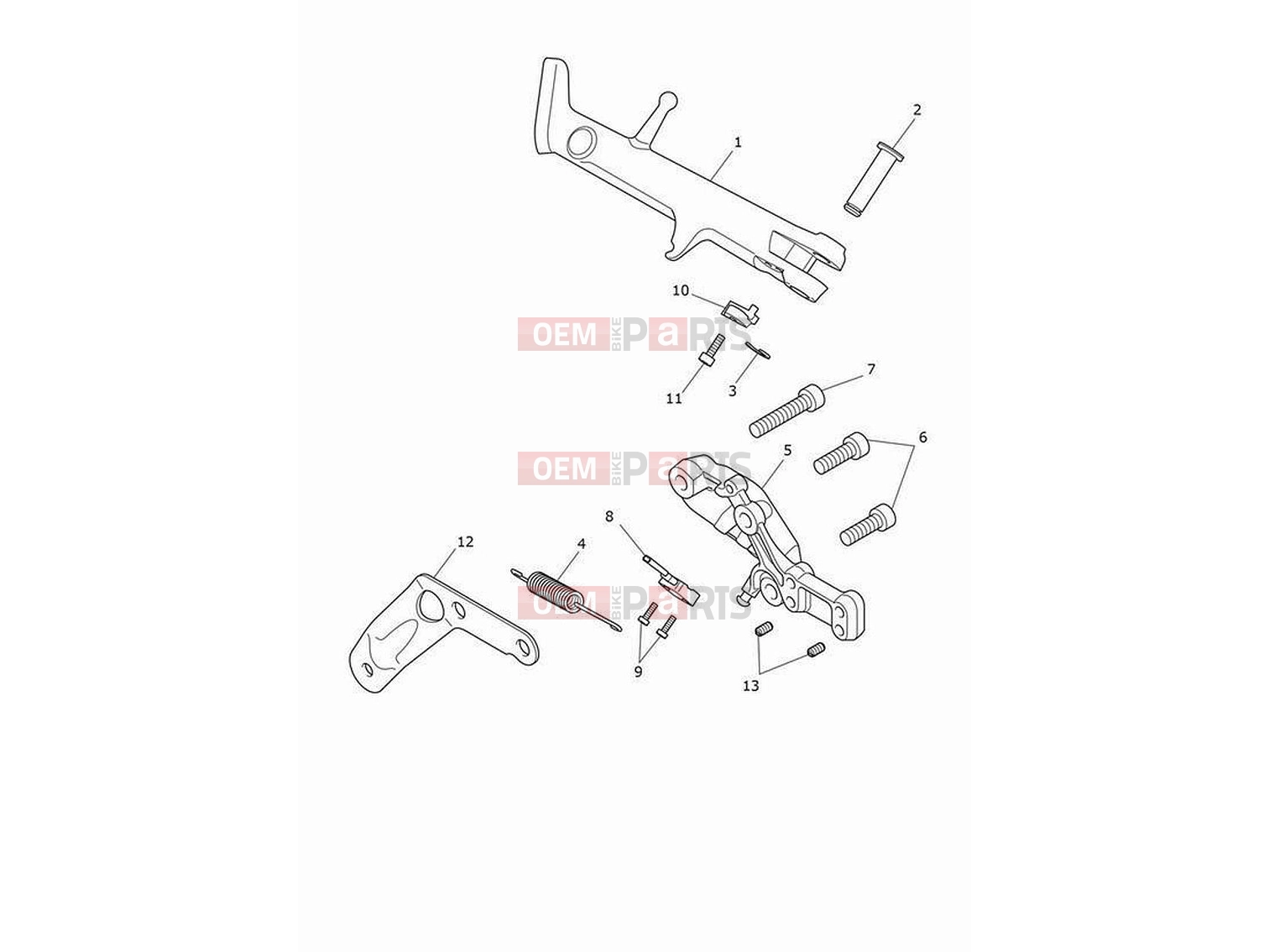 Triumph 2023 Rocket 3 R Side stand
