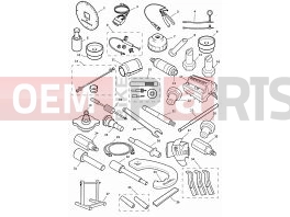 Triumph 2023 Rocket 3 GT Service tools