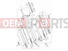 Triumph 2023 Rocket 3 GT Front fork