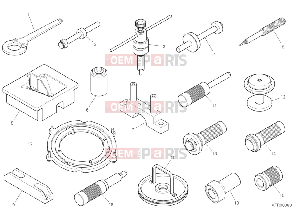 DUCATI 2021 Panigale V4 SP Workshop Service Tools (Engine 2)