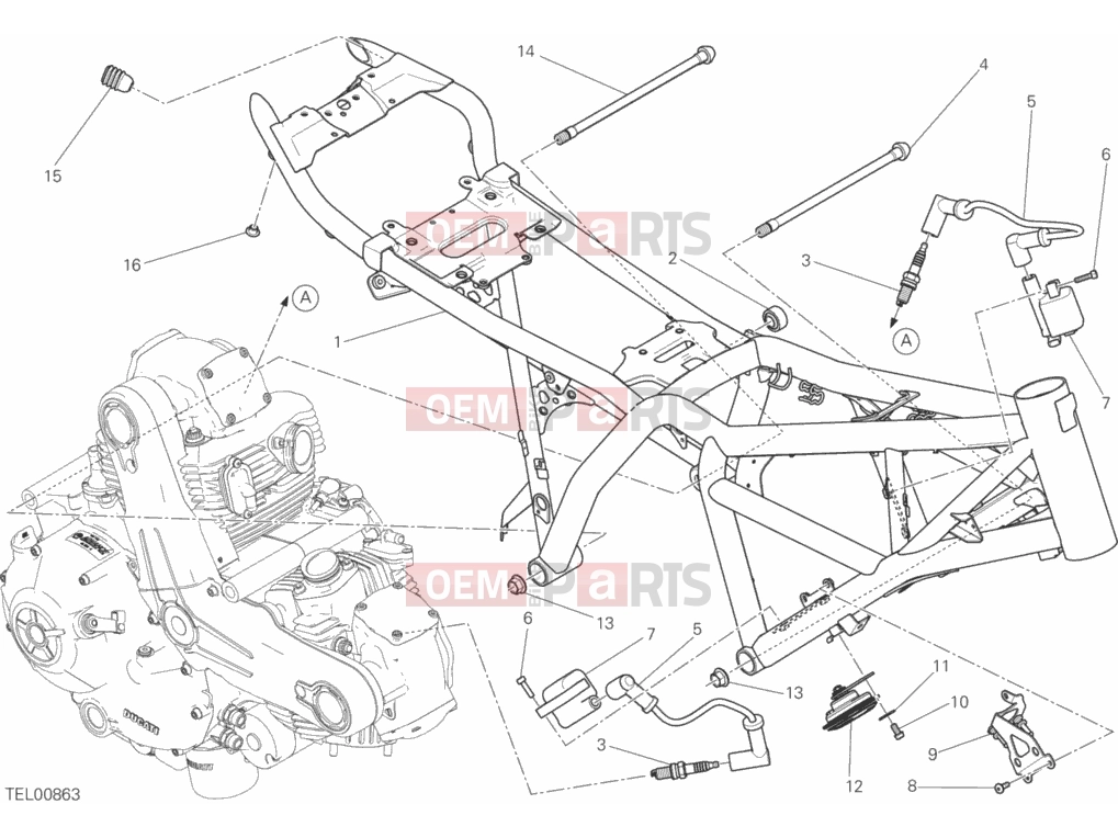 DUCATI 2016 Scrambler Classic FRAME