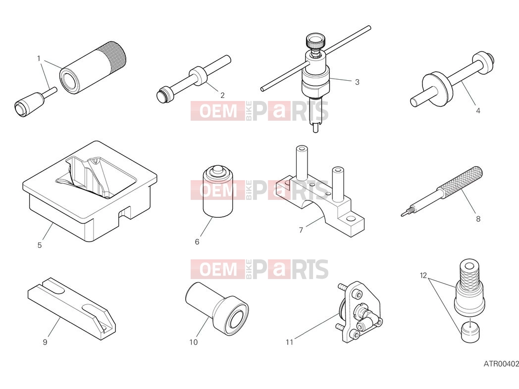 DUCATI 2025 Panigale V4 Workshop service tools - engine (2)