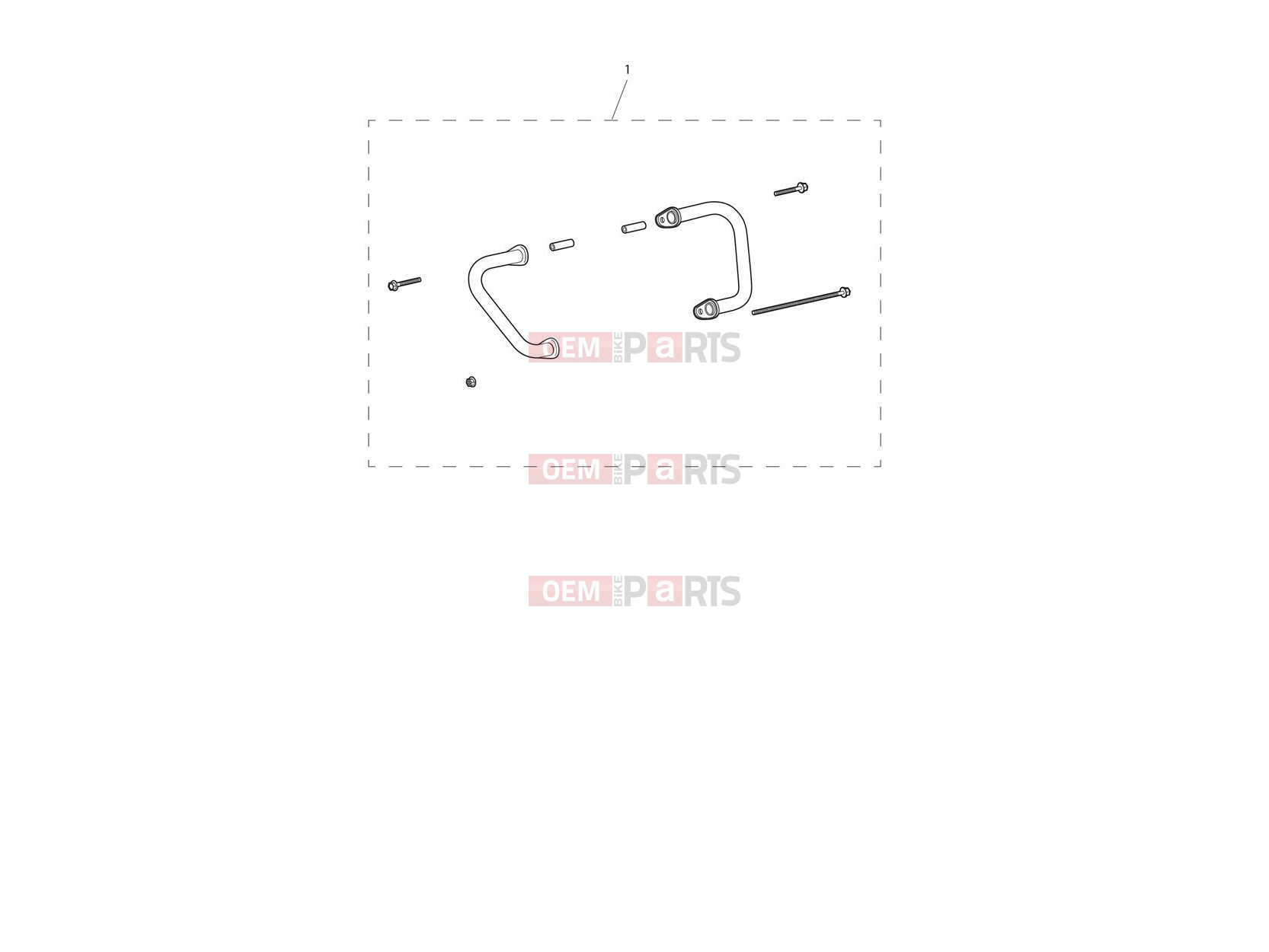 Triumph 2024 Speed 400 Upper Engine Bars