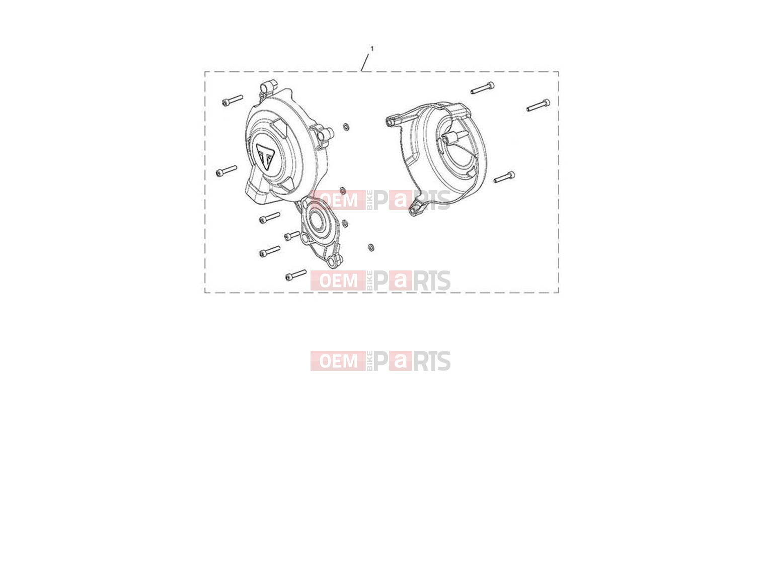 Triumph 2022 Trident 660 Protector Kit, Engine Cover