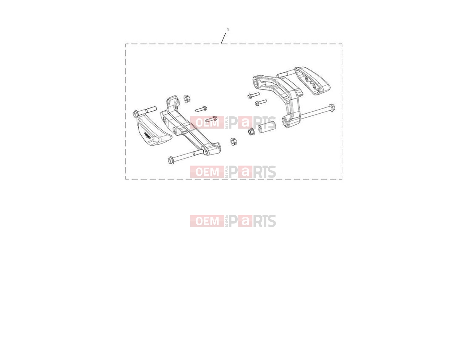 Triumph 2023 Trident 660 Frame Protector Kit
