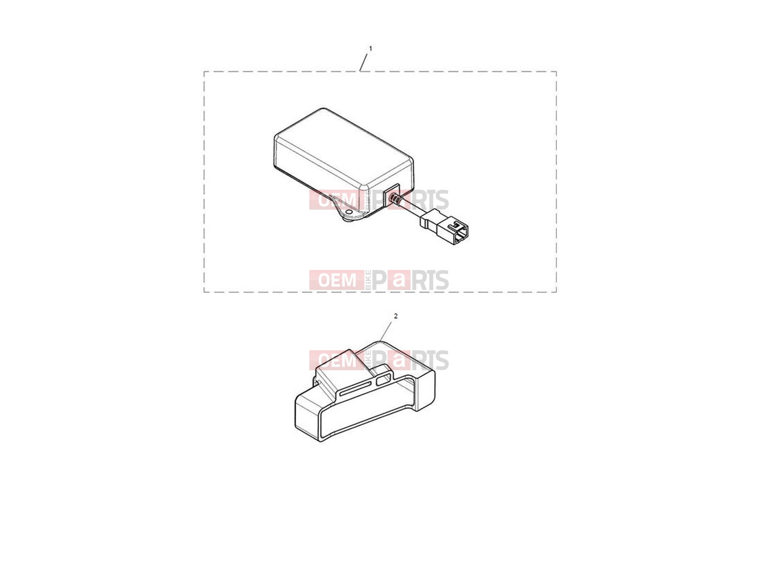 Triumph 2023 Trident 660 Bluetooth Unit