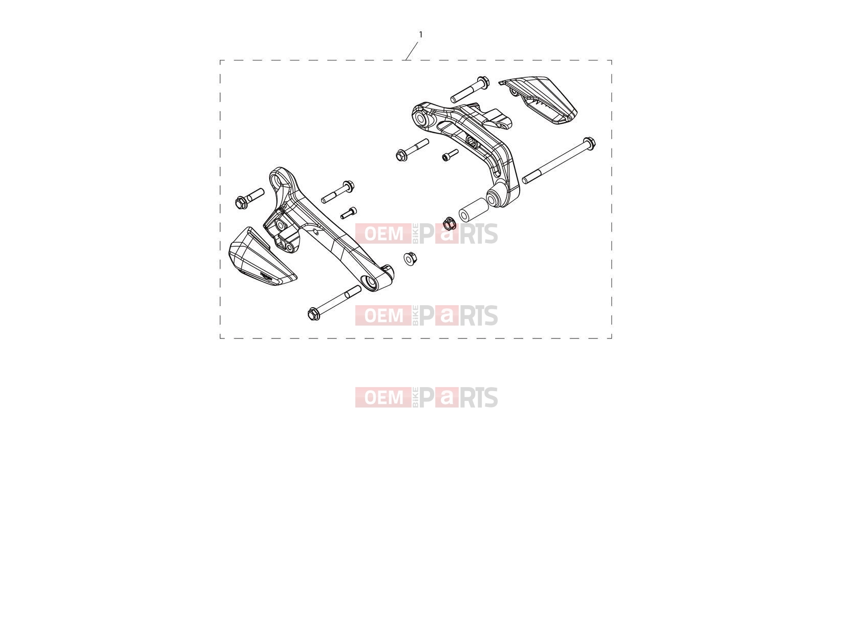 Triumph 2024 Daytona 660 Frame Protector Kit