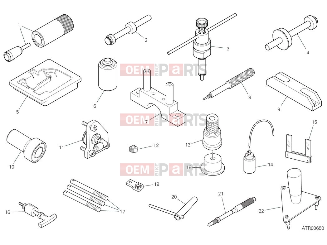 DUCATI 2025 Multistrada V4 Pikes Peak Workshop service tools - engine (2)