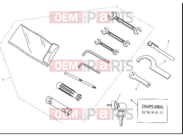 TOOLS - CFMOTO RANCHER 500 (CF500-3) 2015