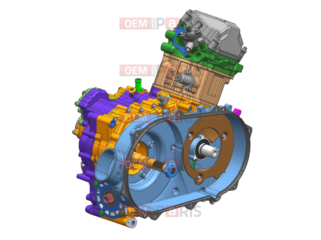 CFMOTO 2018 UTV UFORCE 550 (CF500UU) 191R ENGINE - E00