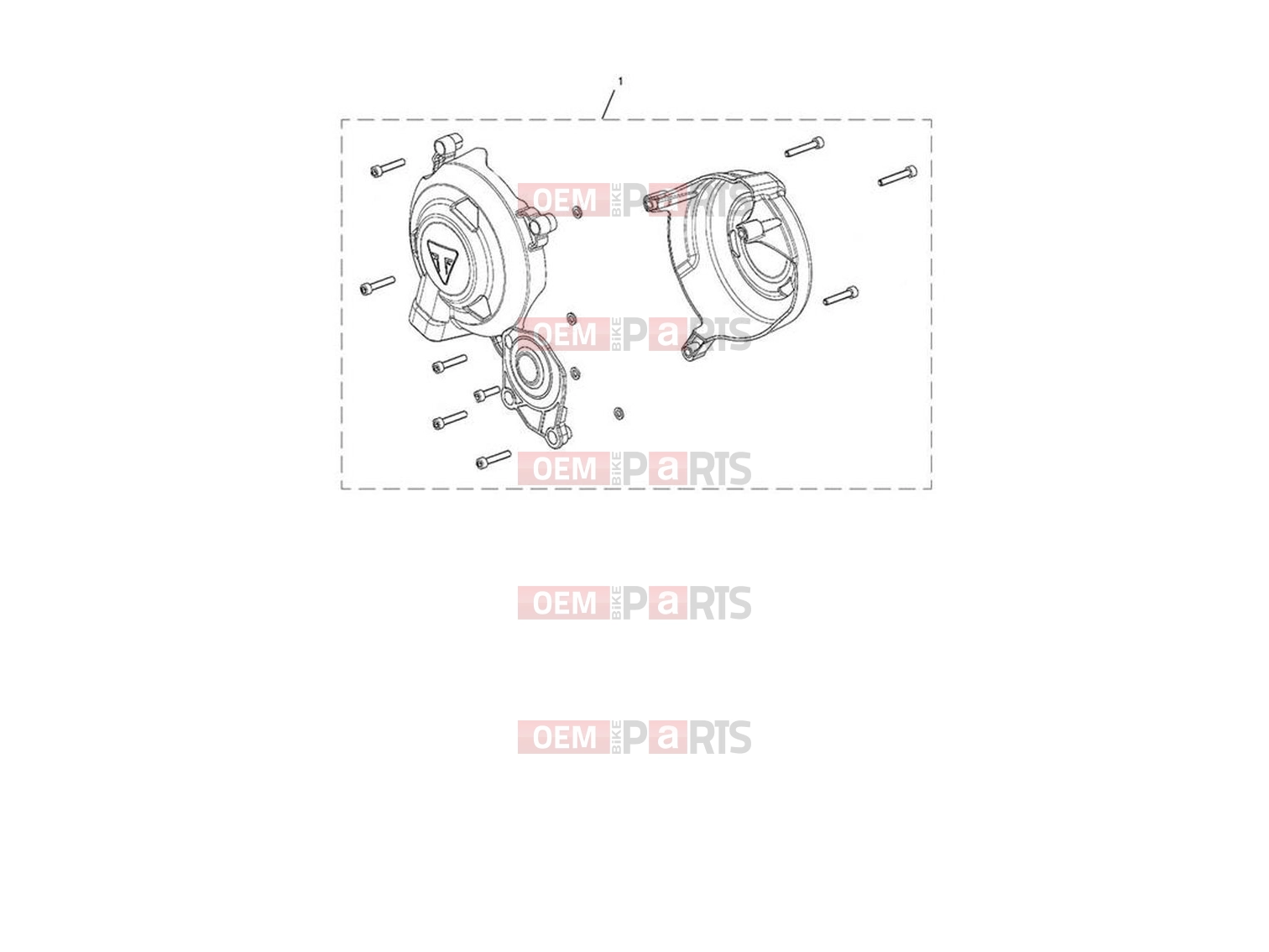 Triumph 2024 Trident 660 Protector Kit, Engine Cover