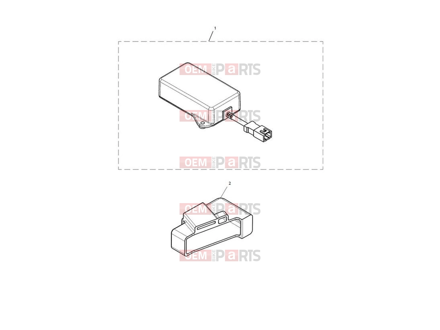 Triumph 2024 Trident 660 Bluetooth Unit