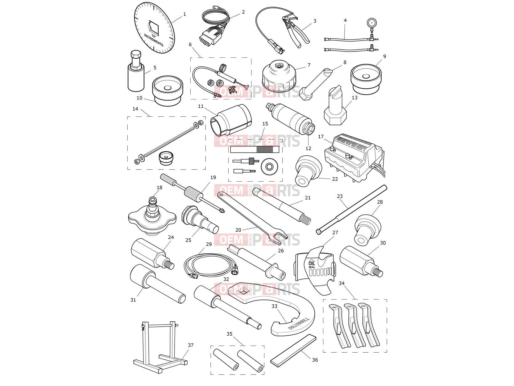 Triumph 2025 ROCKET 3 STORM R Service Tools