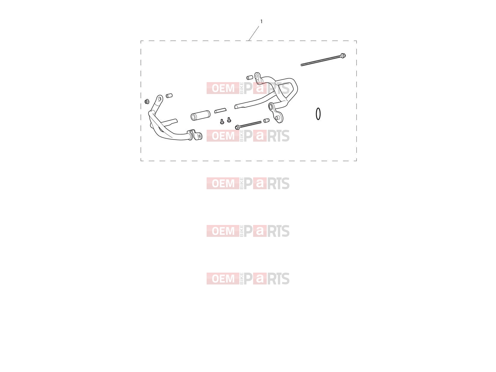 Triumph 2025 Speed 400 Lower Engine Bars