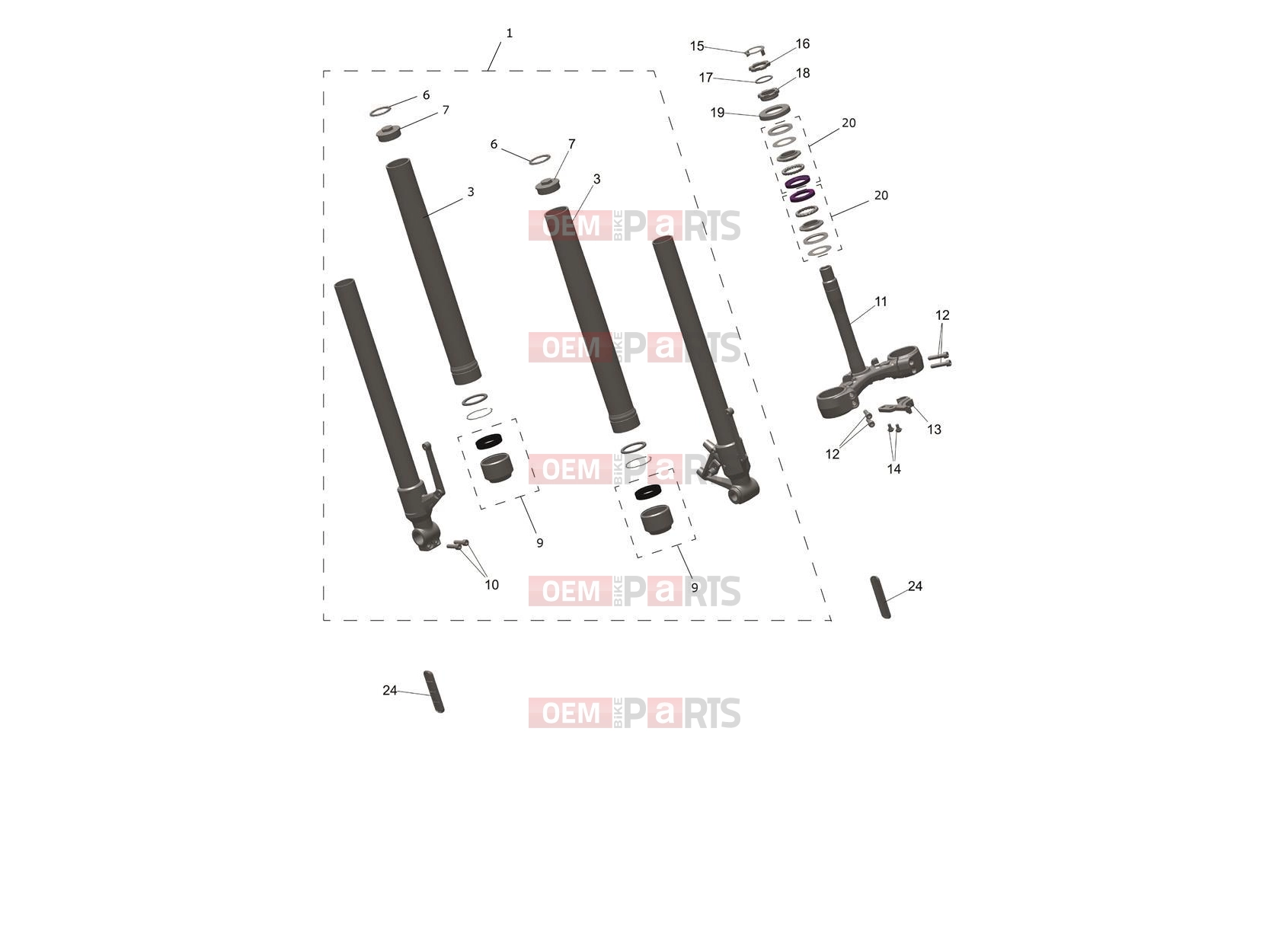 Triumph 2026 SPEED 400 Front Forks