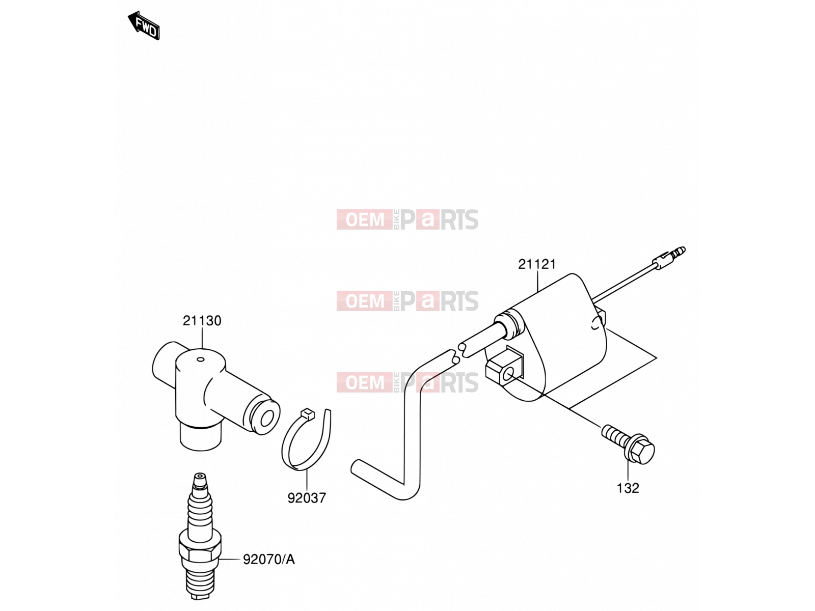 SUZUKI RM65 K3 (2003) (E19) 14 - IGNITION SYSTEM