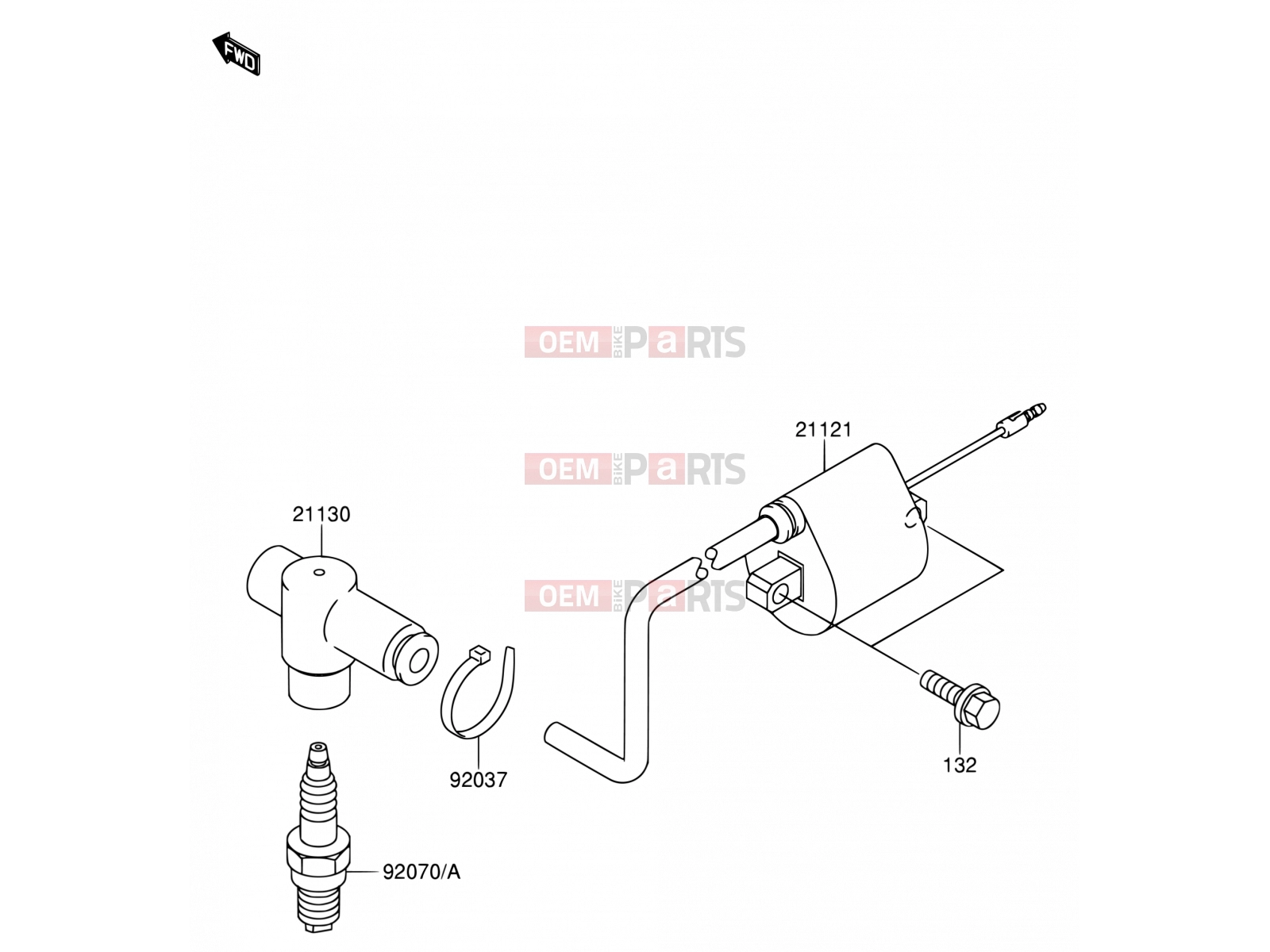 SUZUKI RM65 K3 (2003) (E28) 14 - IGNITION SYSTEM