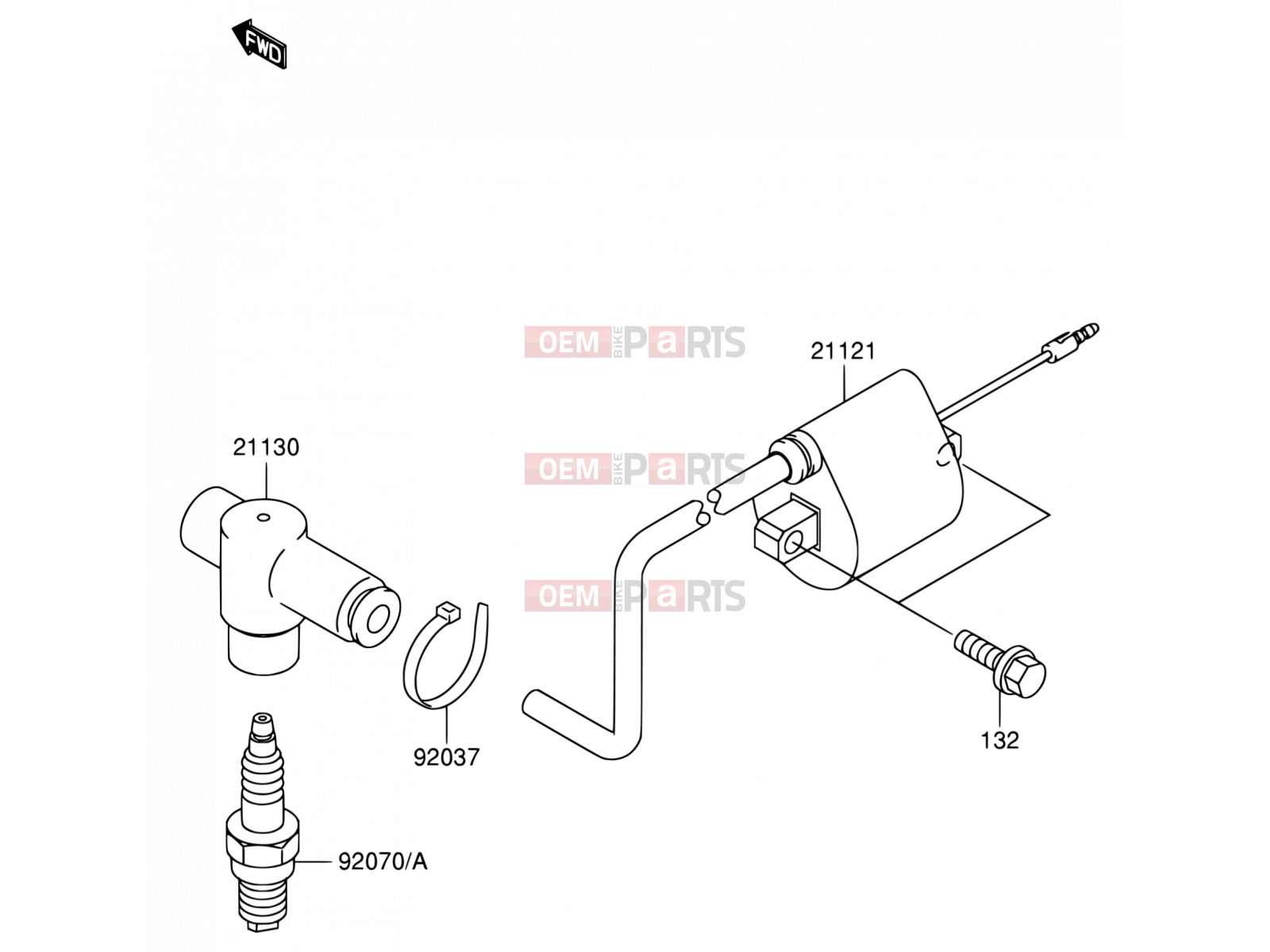 SUZUKI RM65 K4 (2004) (E21) 14 - IGNITION SYSTEM