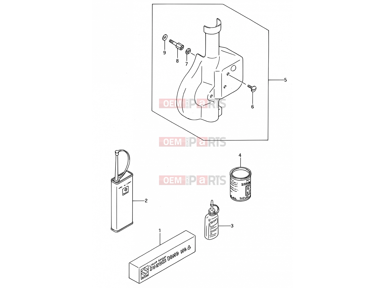 SUZUKI RM80 P (1993) (E03,E28,E33) 44 - OPTIONAL