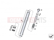 Stanchion - BMW Motorrad S 1000 RR 10 (0507,0517) 2011